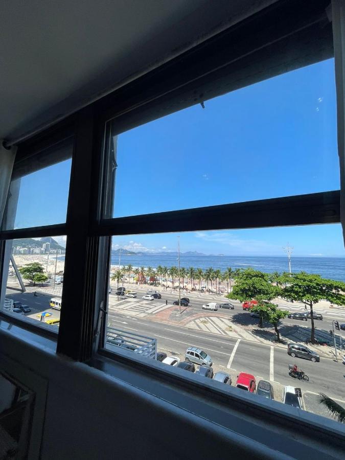Rio Flat 2 Copacabana Beach Rio de Janeiro Bagian luar foto