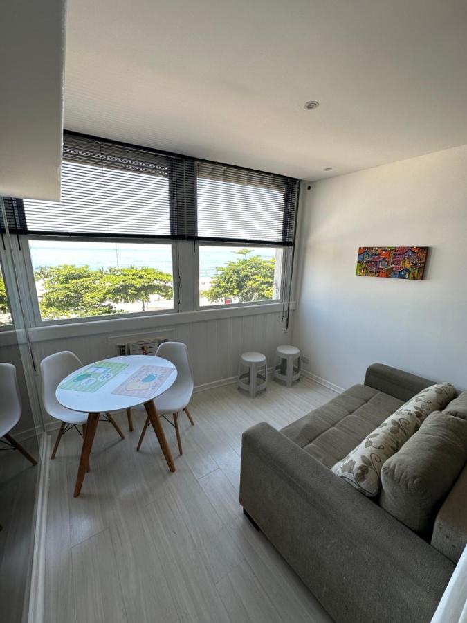 Rio Flat 2 Copacabana Beach Rio de Janeiro Bagian luar foto